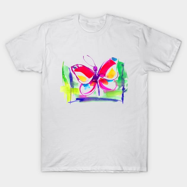 Butterfly T-Shirt by Elsiebat